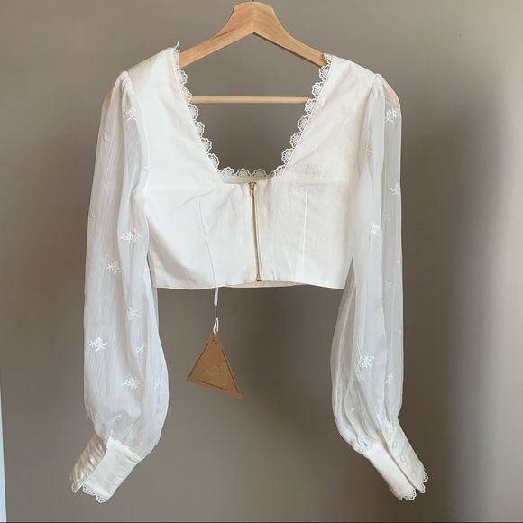 NWT Seven Wonders Juniper Blouse - Picture 11 of 15